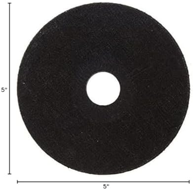 Mercer Industries 616100 - 5" x .045 x 7/8" Type 1 Black Lightning Cut-Off Wheels for Metal (25 pack)