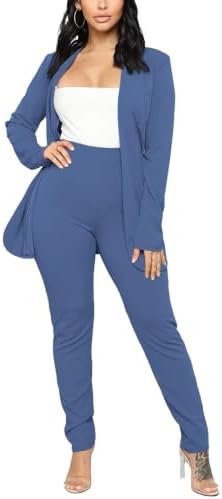 Aro Lora Pant Suits for Women Dressy Casual 2 Piece Outfits