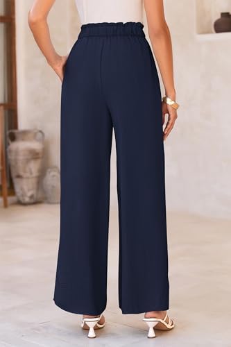 PRETTYGARDEN Women's Palazzo Wide Leg Work Dress Pants