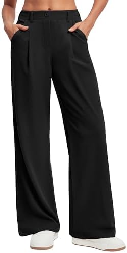 Ewedoos Wide Leg Dress Work Pants for Women Business Casual Office Outfits