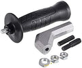 for M10/M14 Parts for Angle Grinder's Hand Held Linear Polisher Device Angle Grinder Adapter Protective Cove Tool Kit Accessories (Color : Handle)