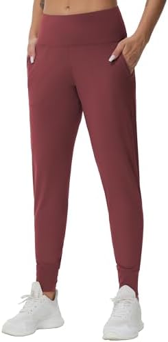 THE GYM PEOPLE Women's Workout Joggers Pants Lightweight Lounge Leggings