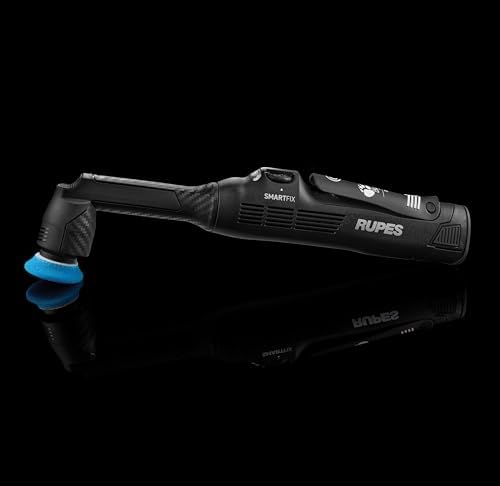 Rupes HR81MLII/US/LUX iBrid NANO2 Polisher in Systainer Kit 120V 60Hz USA Plug, Includes Rechargeable Battery, Battery Charger, Blue, Yellow Cloth, Cut Polishing Compound, Fine Polishing Compound