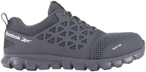 Reebok Men's Rb4041 Sublite Cushion Safety Toe Athletic Work Shoe Black