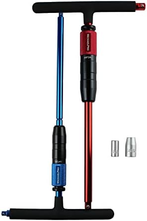 MichaelPro Gift Edition 1/4" & 3/8" Drive 2 Way Speed Adjustable T Handle Wrench Set, Patented Design with Spinner Handle, 3 Level Grip Positions, T Bar Socket Wrench Set, MP009015-XM