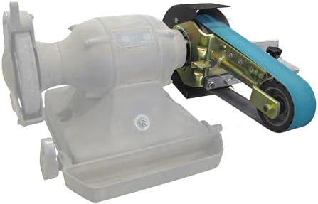 Multitool 2" x 36" Belt Grinder Attachment for Bench Grinders with Miter Table and 10-piece Belt Kit (MT362-Deluxe)