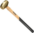 ABC HAMMERS 6 lb Brass Sledge Hammer, 24" Length, Wood Handle