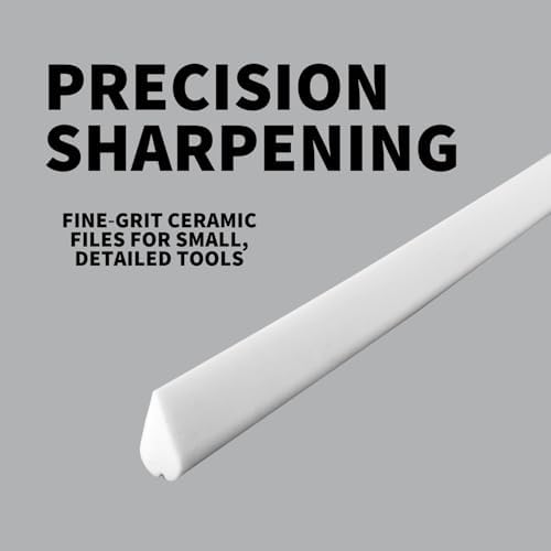 Spyderco 400 Square Ceramic Sharpening Files for Sharpening Small Detailed Tools