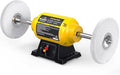 Woodskil 8" 3/4HP Benchtop Buffer Polisher,4.8A,3600RPM