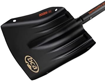 Backcountry Access BCA Dozer Shovel for Snow Avalanche Rescue - 2T-S with Saw (Black/Gray)