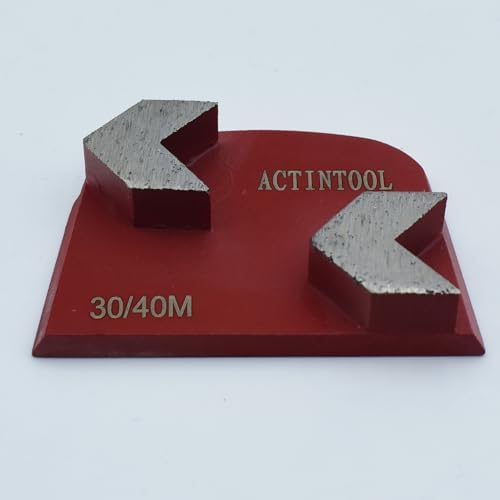 Floor Grinding Disc for Lavina, Arrow Segments Grinding Trapezoid Disc for Floor Grinder (Pack of 3)