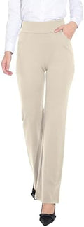 ZTN Womens Stretchy Dress Pants High Waist Work Casual