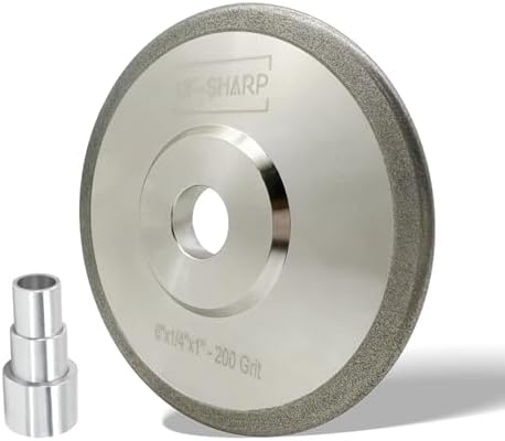 Diamond Serration Grinding Wheel, 1/4 inch, 200 Grit