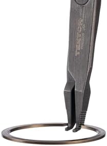 TEKTON 9 Inch Curved Tip Lock Ring Pliers | PRR53206