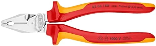 KNIPEX High Leverage Combination Pliers Self-Service Card, 02 06 180 SB