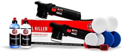 Adam's Polishes Swirl Killer 12mm Polisher - Orbital Polishing Paint Correcting Buffer Tool - Car Scratch Remover - Use Post Car Wash Clay Bar & Pre Wax or Ceramic Coating