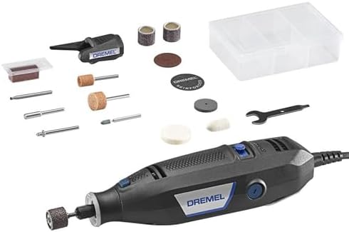 Dremel 3100-1/15 Variable Speed Rotary Tool Kit- 1 Attachment and 15 Accessories, Ideal for a Variety of Crafting and DIY Projects- Cutting, Sanding, Grinding, Polishing, Drilling, and Engraving