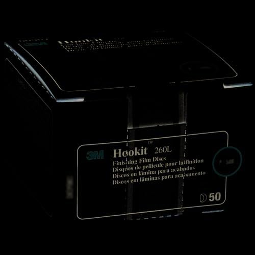 3M Hookit Finishing Film Abrasive Disc, 260L, 00909, 3 in, P1000