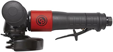 Chicago Pneumatic CP7545-B - Air Grinder Tool, Welder, Woodworking, Automotive Car Detailing, Stainless Steel Polisher, Heavy Duty, Right Angle Grinder, 4.5 Inch (115 mm), 1.13 HP/840W - 12000RPM