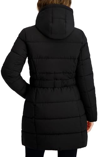Nautica Women's Heavyweight Stretch Puffer Jacket