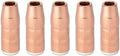 Nozzle For N-M1200C 1/2" Flush AccuLock MDX Fits Miller MDX-250 MDX250 EZ-Select MIG Welding Guns Part 5-PK
