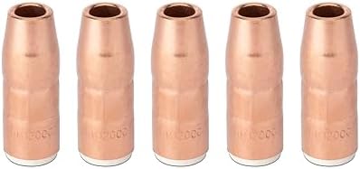 Nozzle For N-M1200C 1/2" Flush AccuLock MDX Fits Miller MDX-250 MDX250 EZ-Select MIG Welding Guns Part 5-PK