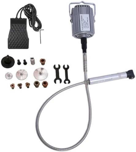 780W Hanging Flex Shaft Die Grinder Sander Polisher Rotary Tool, Foot Pedal Control, Extendable Polishing Handle