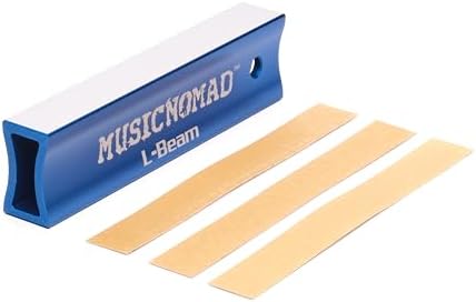 MusicNomad 7" Fret Leveler L-Beam for Guitar, Ukulele & Mandolin (MN810)