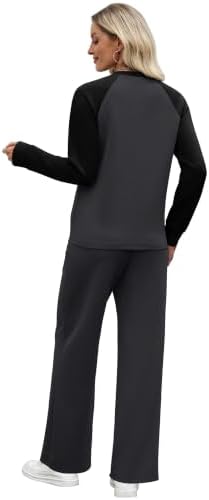 WIHOLL Lounge Sets for Women 2 Piece Fall Outfits 2026 Fashion S-2XL