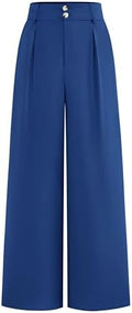 BTFBM Wide Leg Dress Pants Women Business Casual Outfits