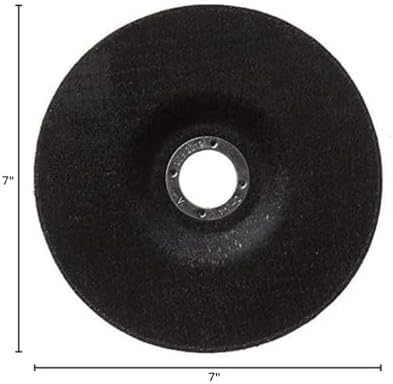 Mercer Industries 618030 - 7" x .045 x 7/8" Type 27 Black Lightning Cut-Off Wheels for Metal (25 pack)