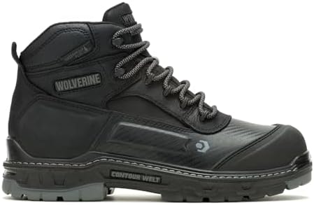 Wolverine Men's Overpass Composite Toe Waterproof Work Boots