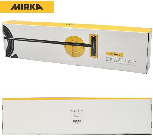 Mirka DecoSander Manual Pole Sander Kit 3 x 9 and 9, For Wall and Ceiling