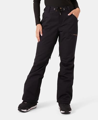 Roxy Women's Nadia Ski Pant – 10K Waterproof, Insulated, PFAS-Free, Adjustable Waist & Snow Gaiters