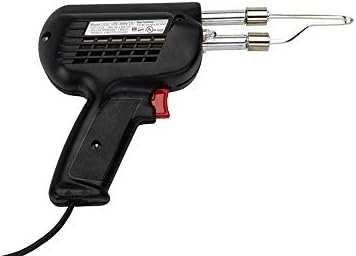 Weller 260 Watt & 200W Professional Soldering Gun Kit with Three Tips and Solder in Carrying Case | D550PK, (Pack of 2)