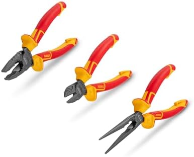 TEKTON Insulated Pliers Set, 3-Piece | PLR90002