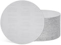 50Pcs Sanding Discs 11In 800Grit Hook and Loop Sandpapers White