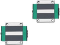 HGW25CA Linear Slider Bearing, 2pcs HGW25CA Flange Bearing Slider Block, for HG25 High Assembly CNC Linear Guide for CNC Machines.