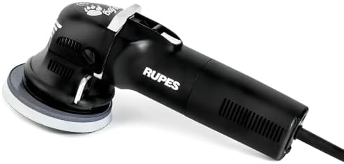 RUPES LHR12E BigFoot Duetto Random Orbital Polisher | Anti-Spinning Device | Minimizes the Chances of Creating Rough & Uneven Surfaces | Well Balanced & Low in Vibration