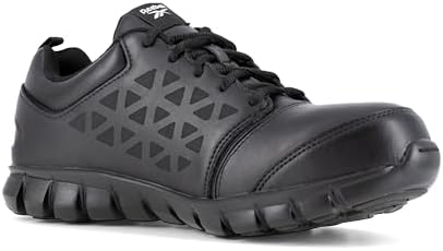 Reebok Men's Rb4041 Sublite Cushion Safety Toe Athletic Work Shoe Black
