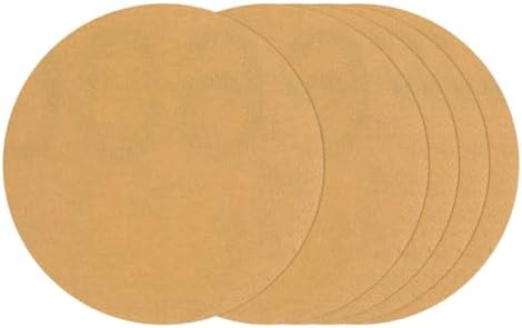 10Pcs Sanding Discs 1In 600Grit Hook and Loop Sandpapers Yellow
