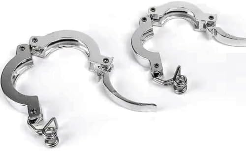 KF-16 Hinged Spring Clamp, DN 16 Rapid Fastening Clamp Quick-Release Clamping Ring for Elastomer Seal, Pressure Spring Toggle, Alumium (KF 16)