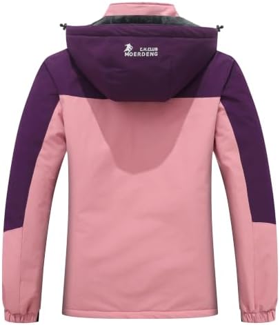 MOERDENG Women's Ski Jacket Warm Winter Coat Snowboarding Jacket