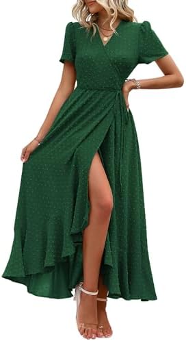PRETTYGARDEN Women's Boho Floral Summer Maxi Dresses