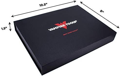VAMPLIERS 4-PC Screw Extractor Pliers Gift Set. Made in Japan. 8" Linesman, 7.5" Long Nose, 6.25" Multipurpose & 5" Mini Pliers. Remove any Stripped/Damaged/Rusted Screws.