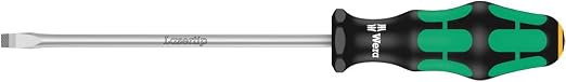 WERA 05105650001 334/6 Rack Screwdriver Set Kraftform Plus Lasertip and Rack, 6 Pieces