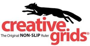 Creative Grids - 6 Square Quilt Rulers - 2.5", 3.5", 4.5", 5.5", 6.5", 7.5"
