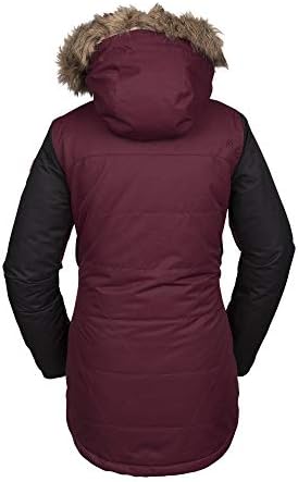 Volcom Women's Fawn Insulated Snowboard Ski Winter Hooded Jacket