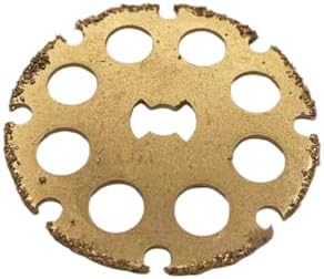 Pack of 2 EZ544 1-1/2" Carbide Wood Cutting Whee Fits 4000, 400, 398, 395, 300, 285, 275, 200, 100, 8200 ﻿Rotary Tool Replacement Part New for Dremel