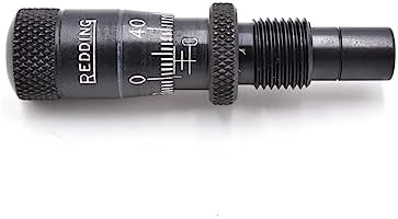 Redding Reloading Steel Bullet Seating Micrometers with 1/2-20" Threads & VLD Seat Plug for Redding Dies